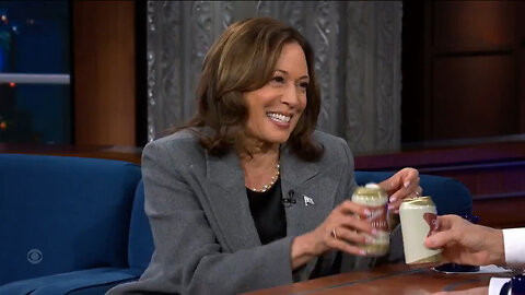 Harris On Colbert May Be Her Most Inauthentic, Cringe Interview Ever, With One Especially Bad Moment