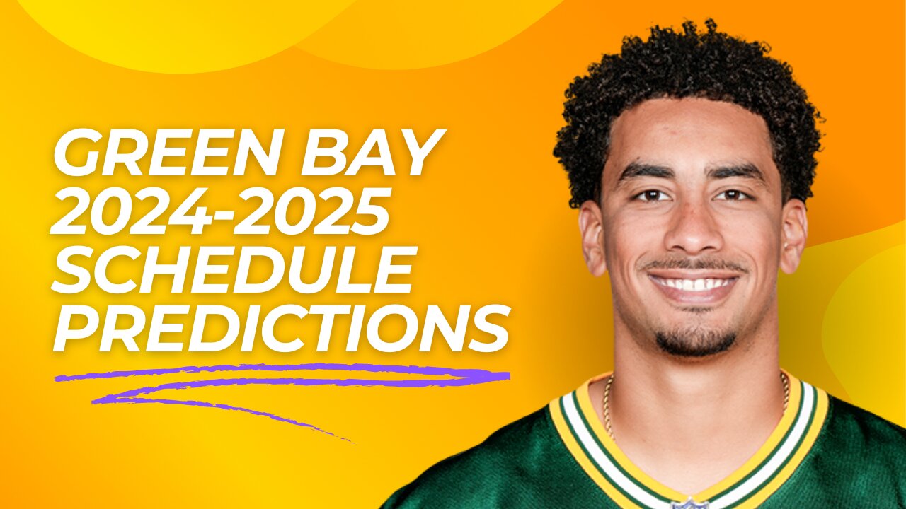 Green Bay Packers 2024-2025 NFL Schedule Prediction. Parlays Unleashed