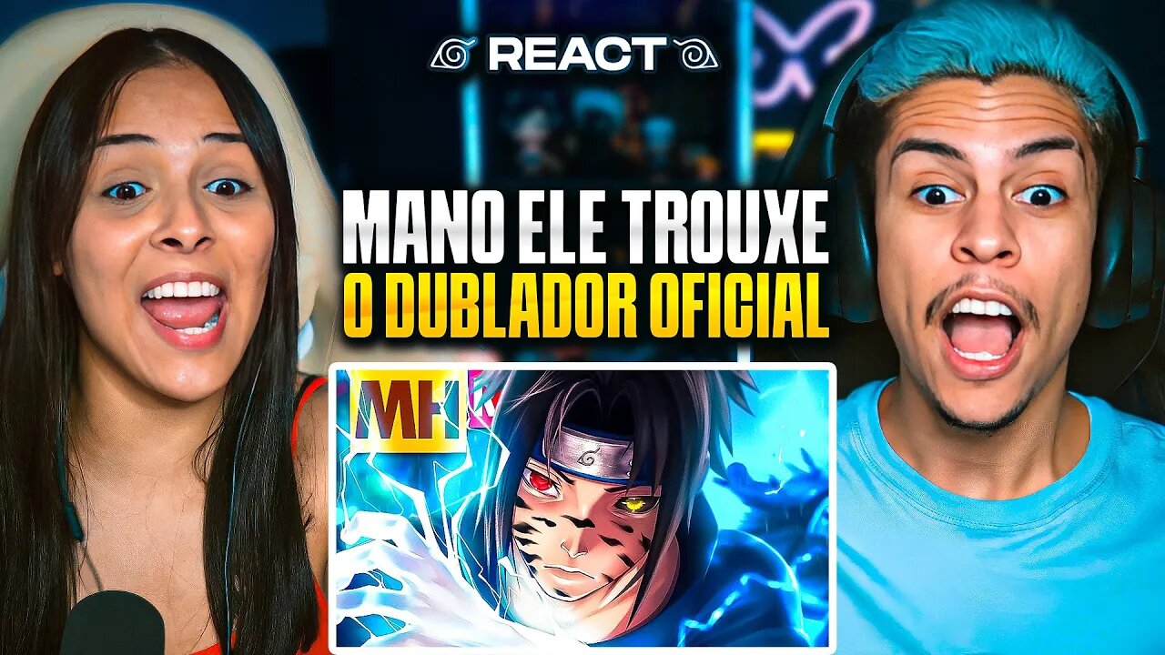 MHRAP - Tipo Sasukezin 😎 (Resposta: Narutin) Part. Kumode | [Casal Jounin React] 🔥