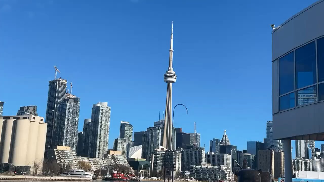 CNN Tower In Toronto Ontario Canada