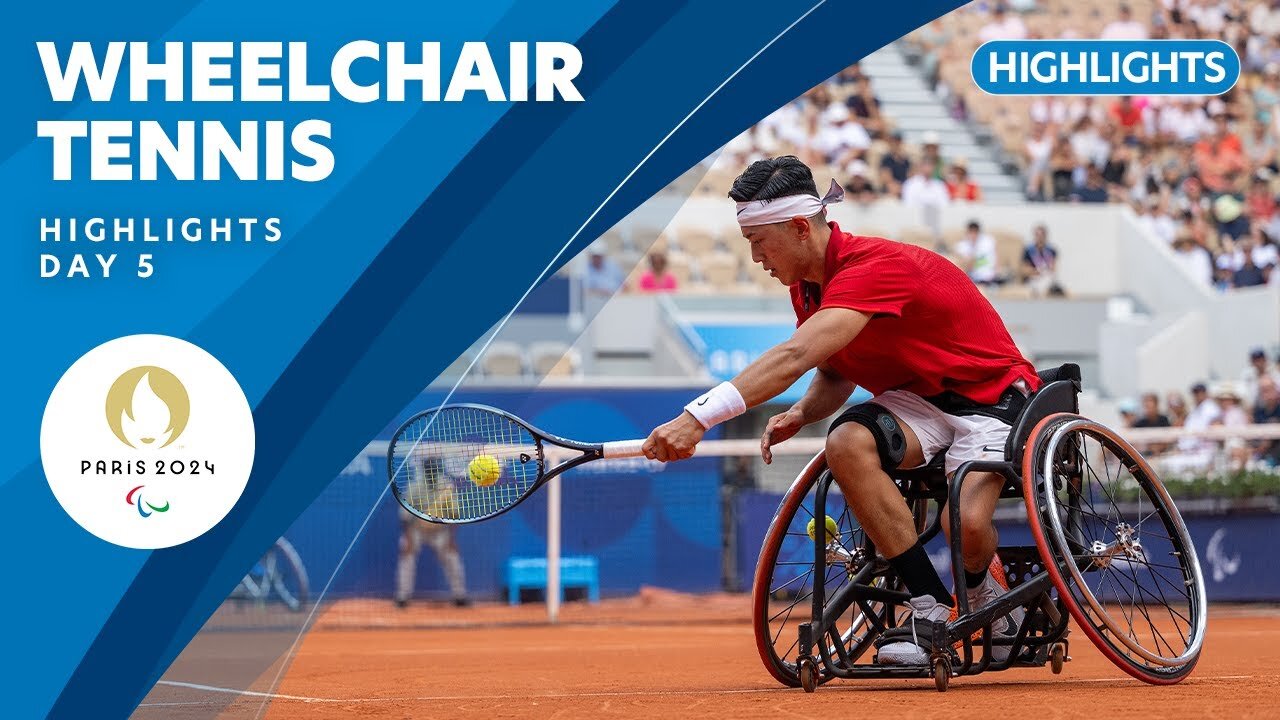 🎾 Thrilling Wheelchair Tennis Highlights | Paris 2024 Paralympic Games Day 5