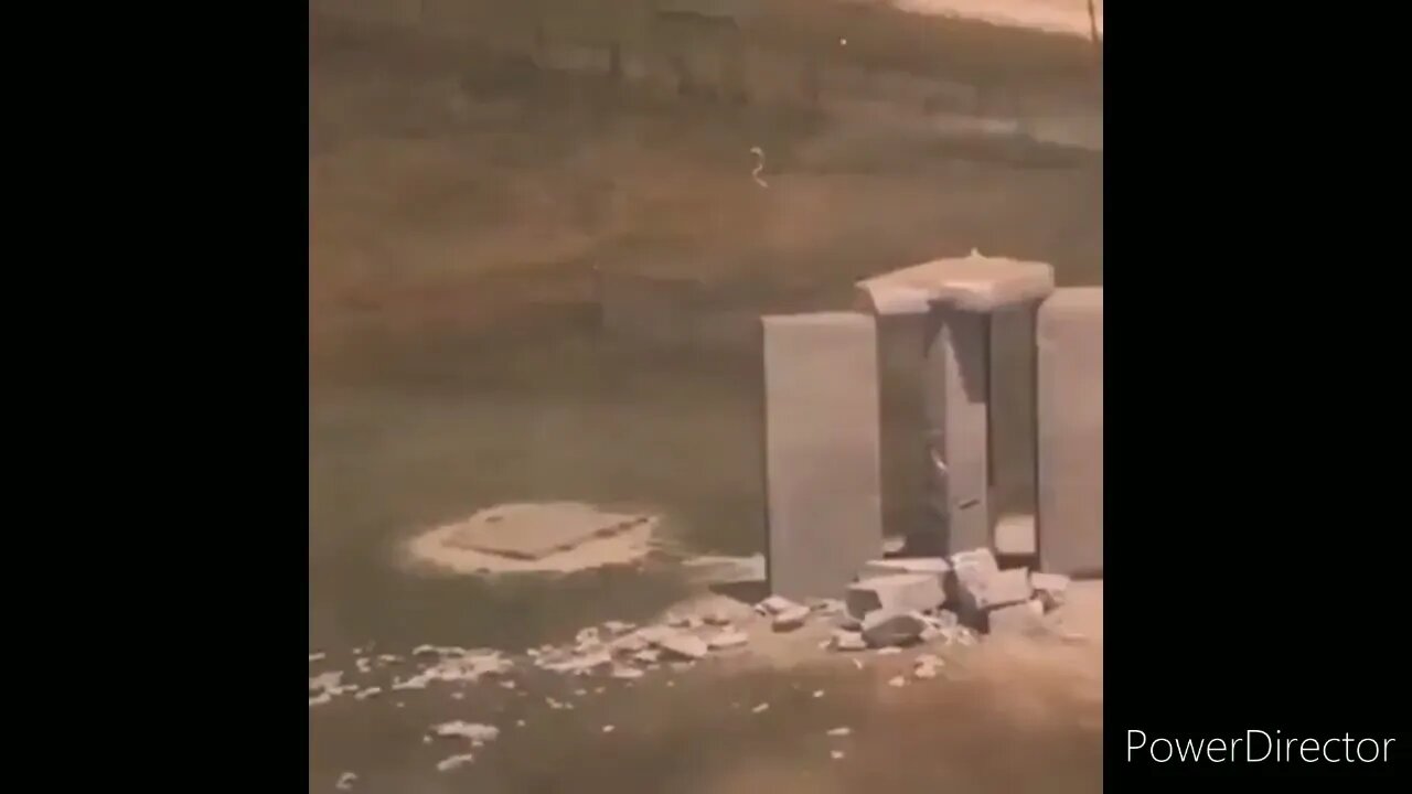 GEORGIA GUIDESTONES DAMAGED IN AN EXPLOSION - BREAKING NEWS