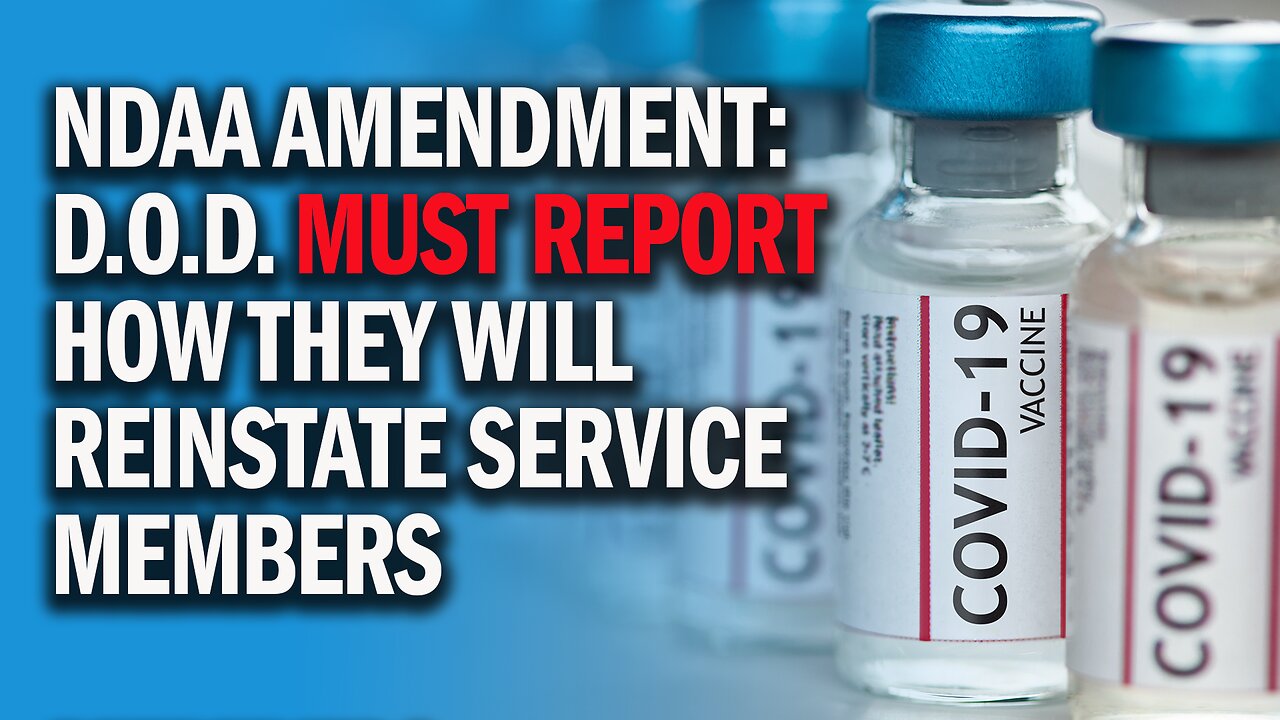 Matt Gaetz: DOD Must Explain How They Will Re-Enlist Service Members Harmed by Vax Mandate