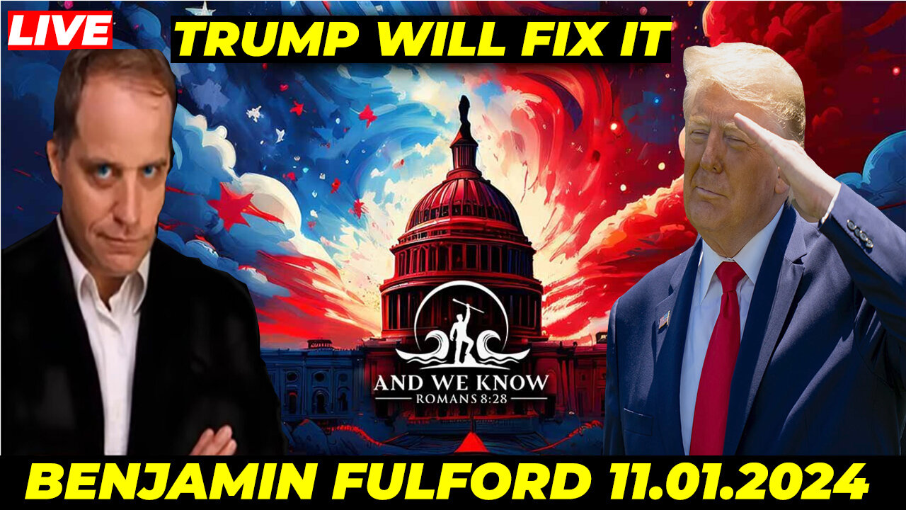 Benjamin Fulford Update Today Nov 1, 2024 💥 President Trump Holds a Rally in Milwaukee