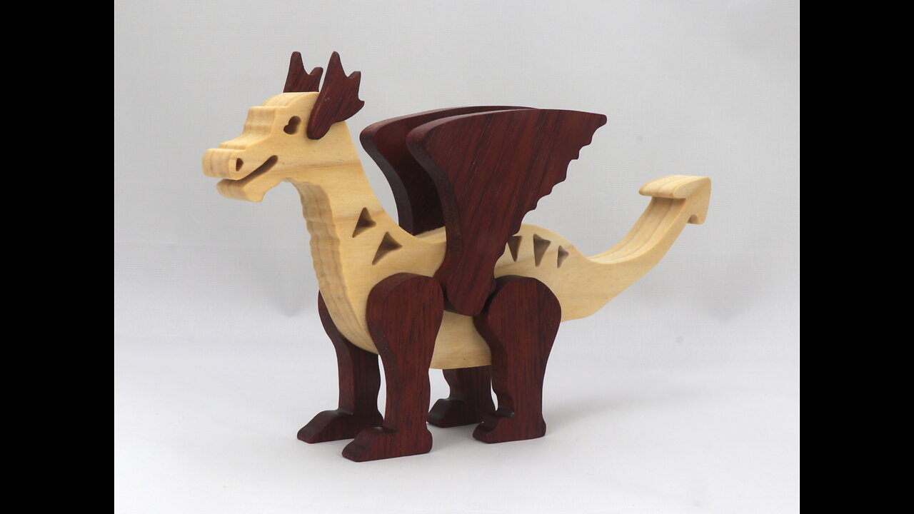 Wood Dragon Fantasy Animal