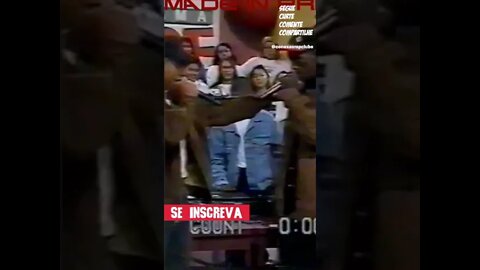 Racionais MC´s no SBT Programa Livre 1994 #shorts