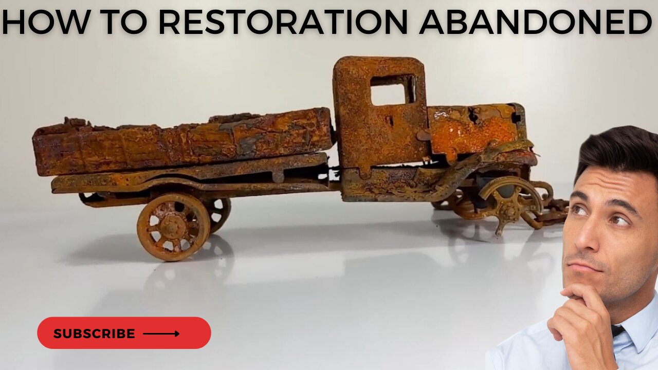 Restoration Abandoned 1919 Old Circus Truck With Real Tiger