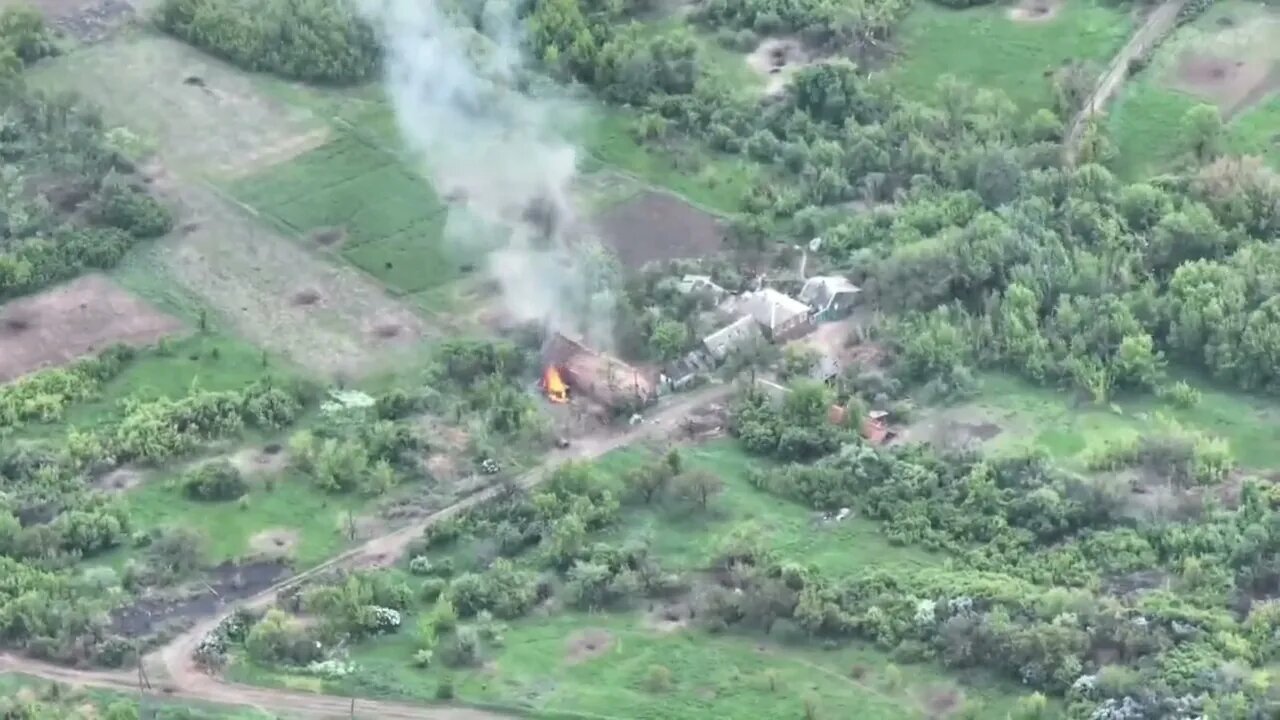 UAV video showing the destruction of a Russian BMP!