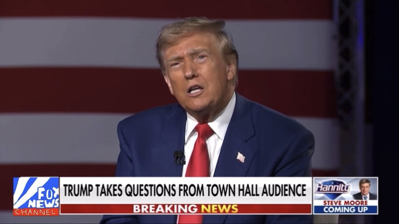 President Trump takes questions at Fox News Town Hall (September 5, 2024)