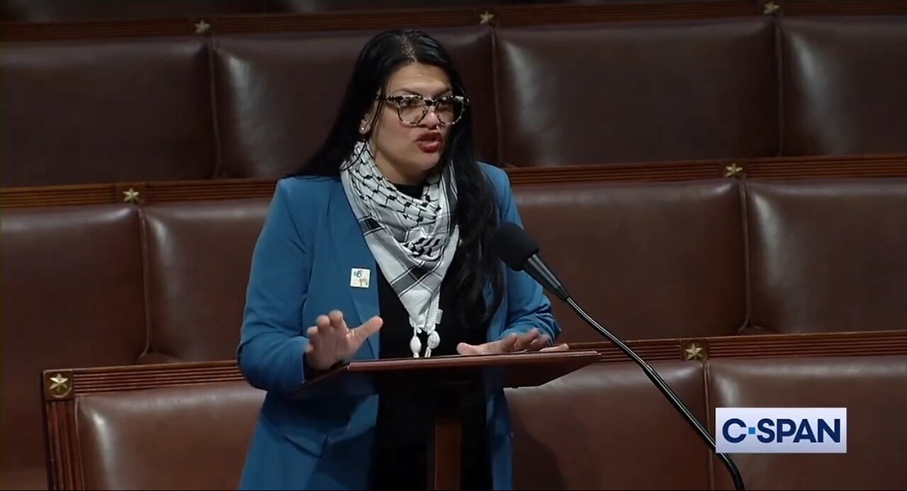 Lunatic Rep Rashida Tlaib Loses Her Sh*t On Netanyahu