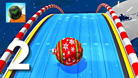 Going Balls vs Sky Rolling Ball 3D Happy Holiday