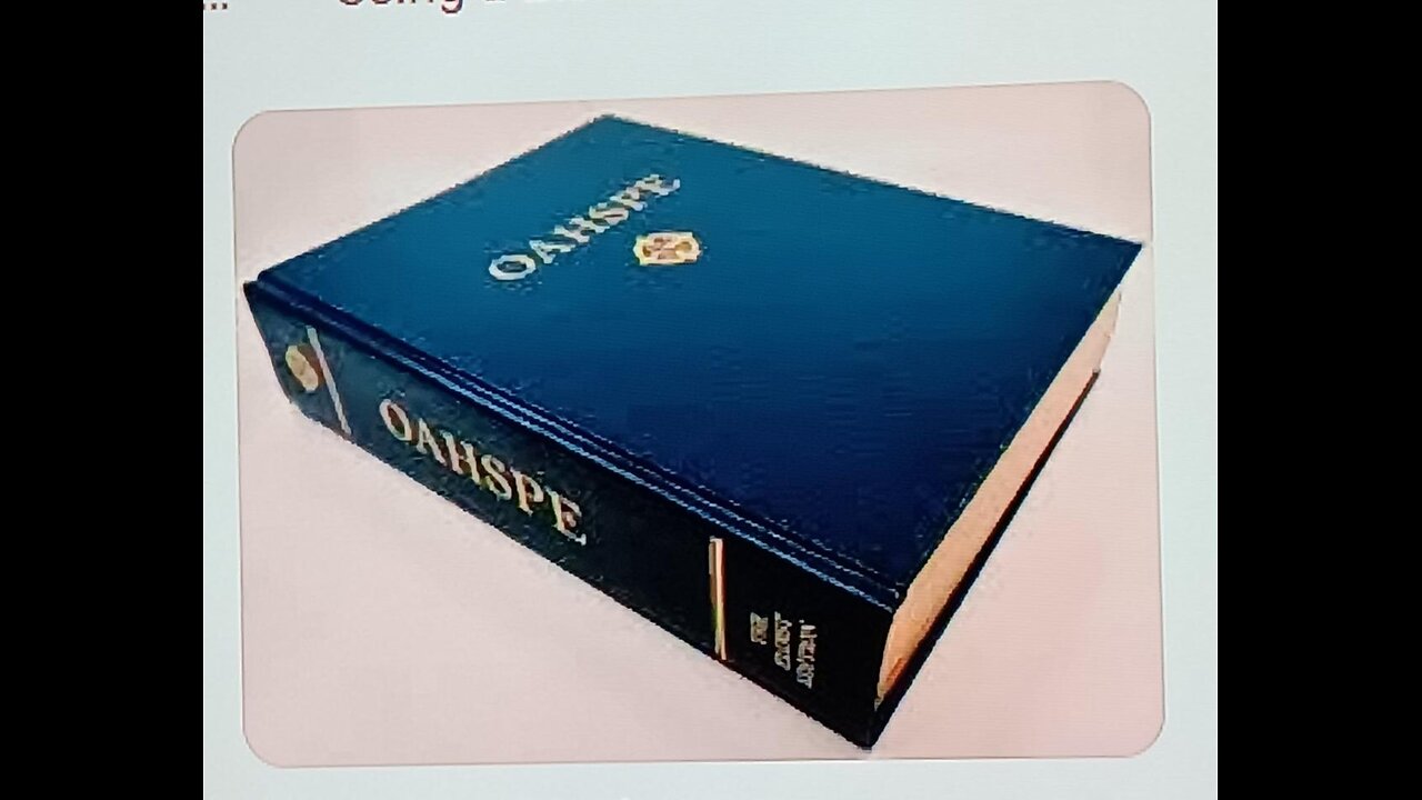 OAHSPE Bible table contents