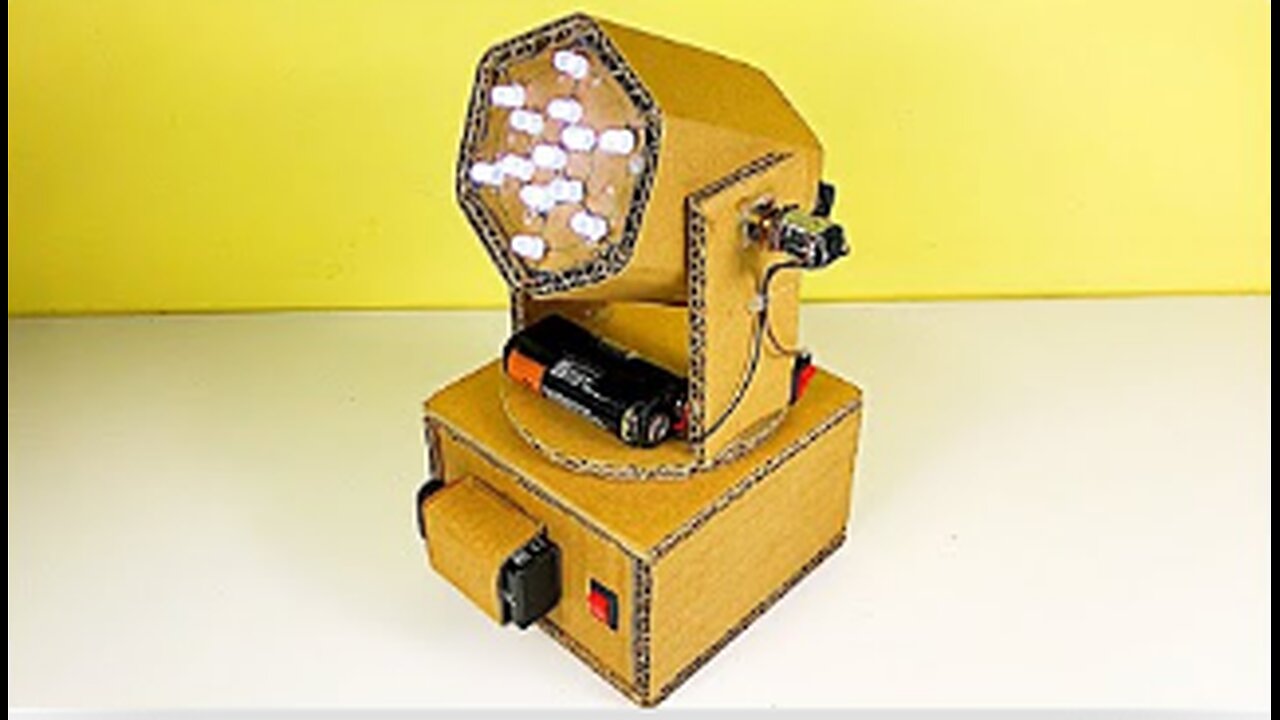 The most effective method to Make DJ Light At Home _ Astounding Pivoting Disco Lights