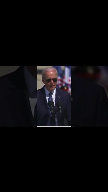Biden says “honor of the holocaust” in front of a crowd of Jews