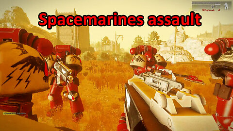 ARMA 3 | 40K op, spacemarines assault |5 1 23 |with Badger squad| VOD|