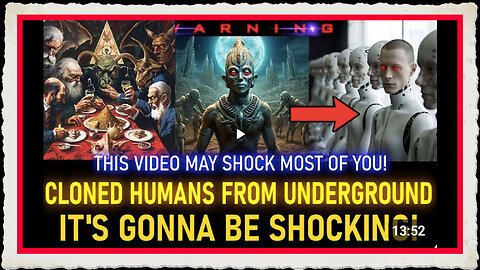 THIS VIDEO MAY SHOCK YOU!! REPTILIAN OVERLORDS DARK PLAN - CLONES ALL OVER THE WORLD!