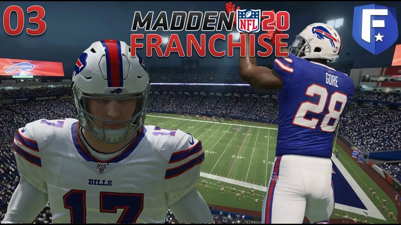 Madden 20 Bills Franchise (Y1: W2) Ep.3 - Running Back by Committee