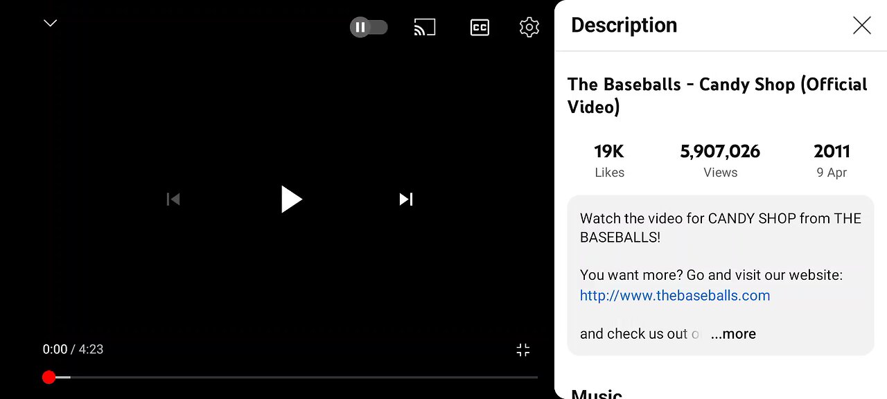 the baseball's cover songs #1