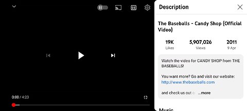 the baseball's cover songs #1