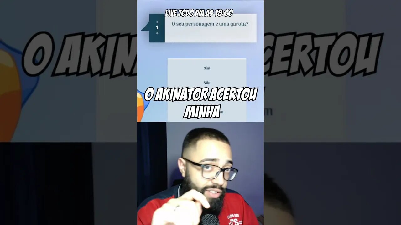 Sera que o Akinator adivinha a Vó dele?