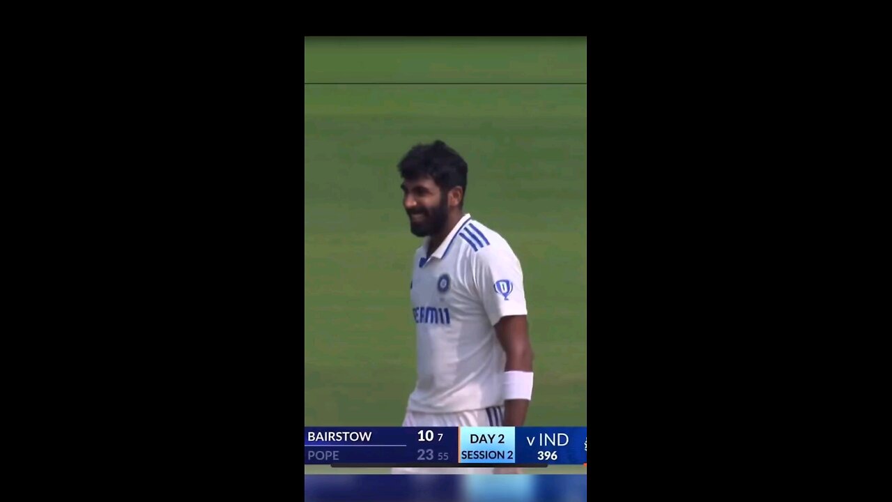 jasprit bamrah bowled to poop #cricketshorts