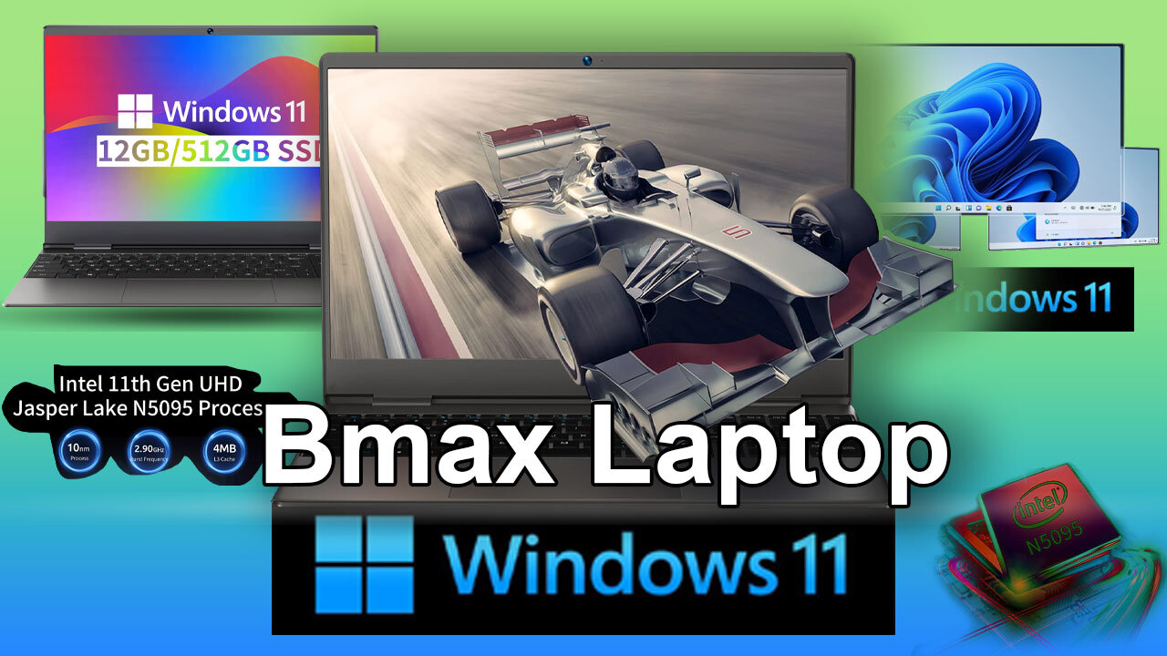 Bmax Laptop 15.6" Review: Thin and Powerful Gaming Laptop with 12GB RAM and 512GB SSD