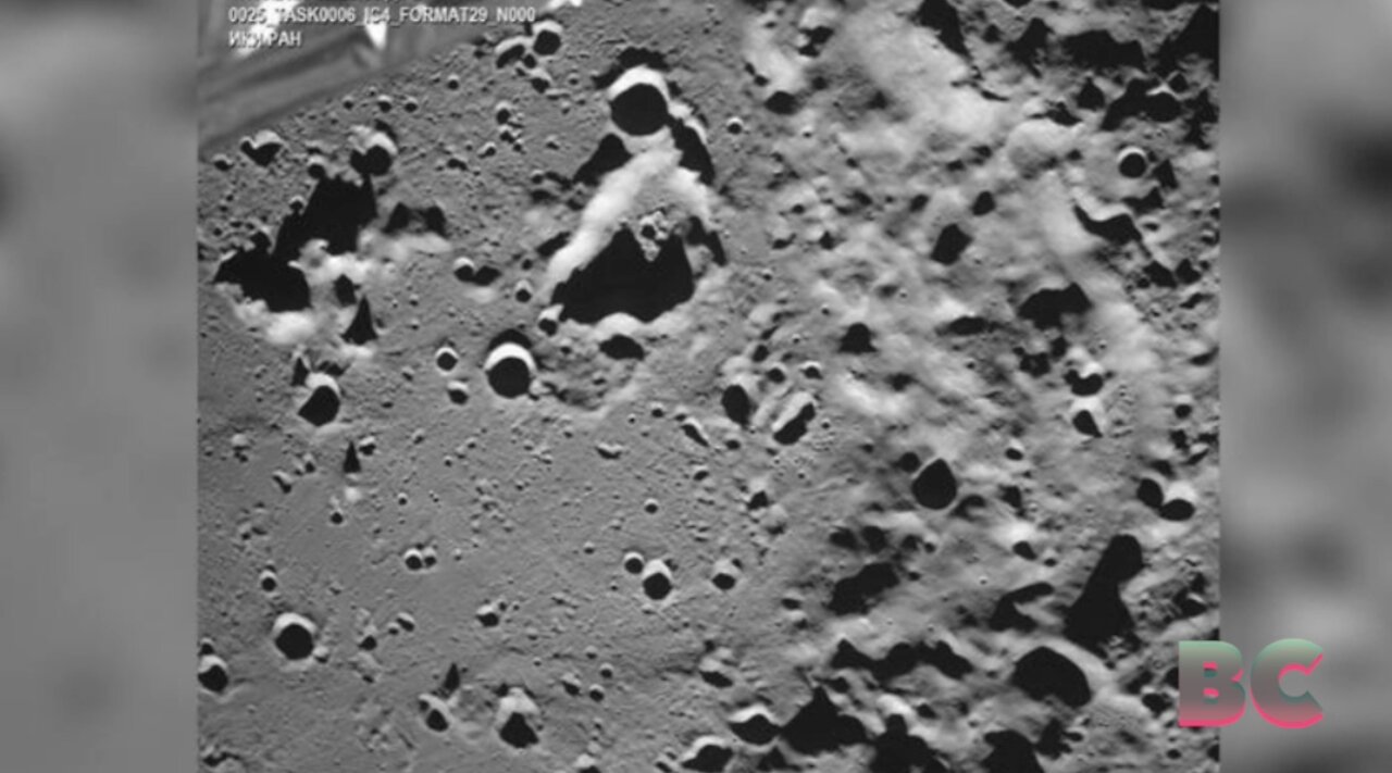 Russian lander crashing into the moon may have broader implications for space race