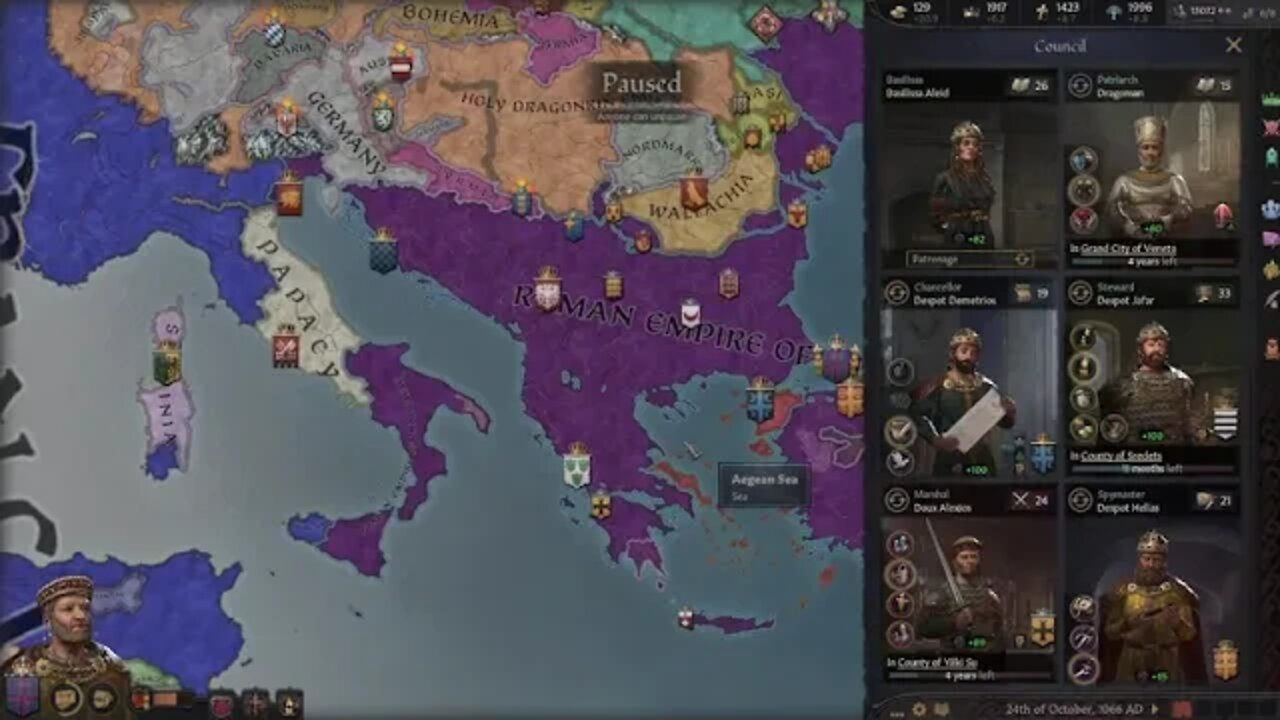 Poncho Villa Streams Crusader Kings 3 Multiplayer Roman Empire of Chad Jafar 2022-04-10