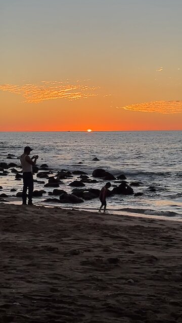 Watch the sun sink ☺️