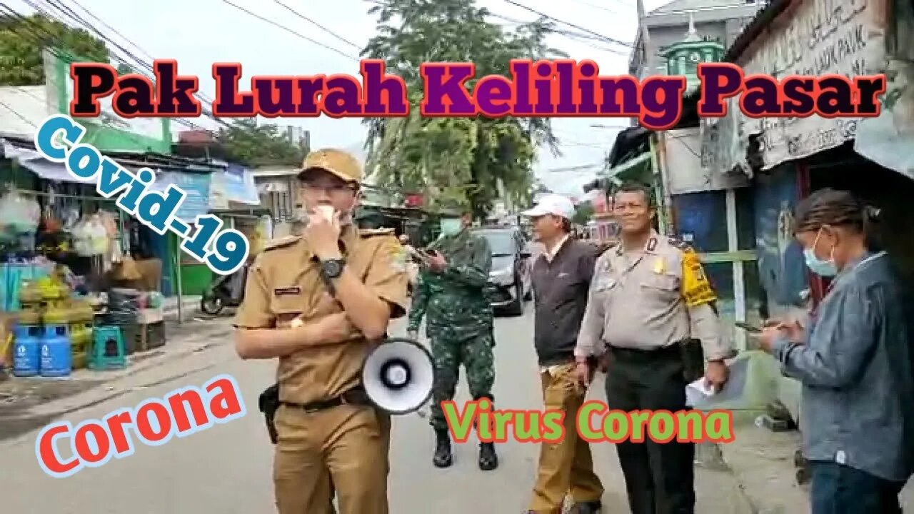 Himbauan Lurah Kayuringin Jaya Untuk Lebih Waspada Terhadap Penyebaran Virus Corona