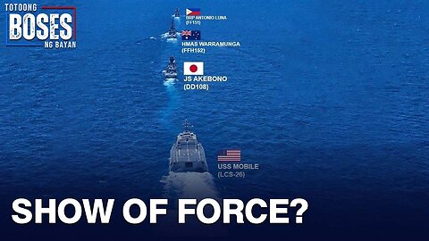 Maritime cooperative activity ng Pilipinas, U.S., Japan at Australia sa WPS, hindi show of force