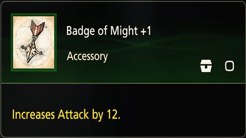 Final Fantasy 16 Badge of Might +1