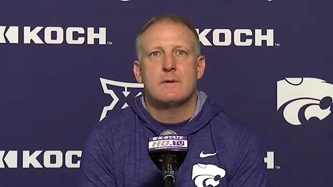 Kansas State Football | Chris Klieman Press Conference | November 10, 2020