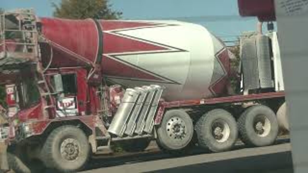 yes, another cement truck (i don't get it, either)