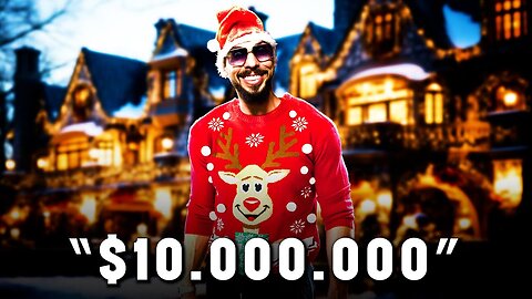 Andrew Tate's $10.000.000 Christmas House Tour