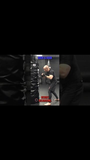 Heroes Training Center | Kickboxing & MMA "How To Double Up" Hook & Hook - Front | #Shorts