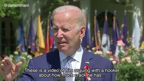 Fearless Citizen Confronts Biden about the new Hunter and a hooker leak.