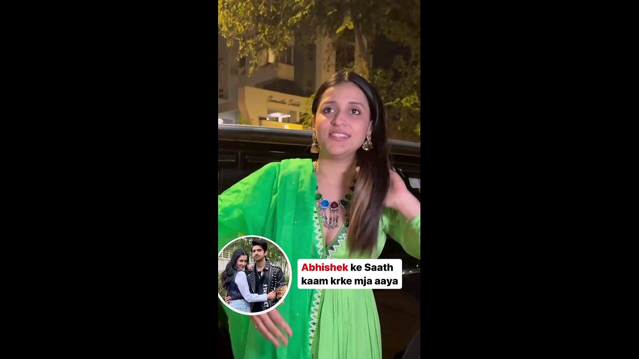 Mannara Chopra Talking About Abhishek Kuamr