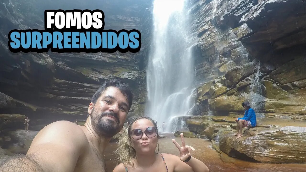 Chapada Diamantina - CACHOEIRA do MOSQUITO | Olha onde dormimos T1 EP.02