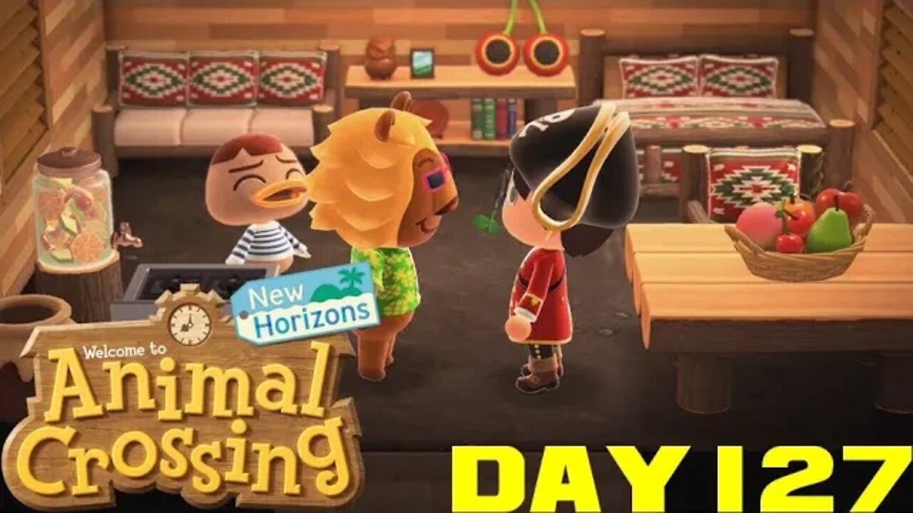 Animal Crossing: New Horizons Day 127 - Nintendo Switch Gameplay 😎Benjamillion