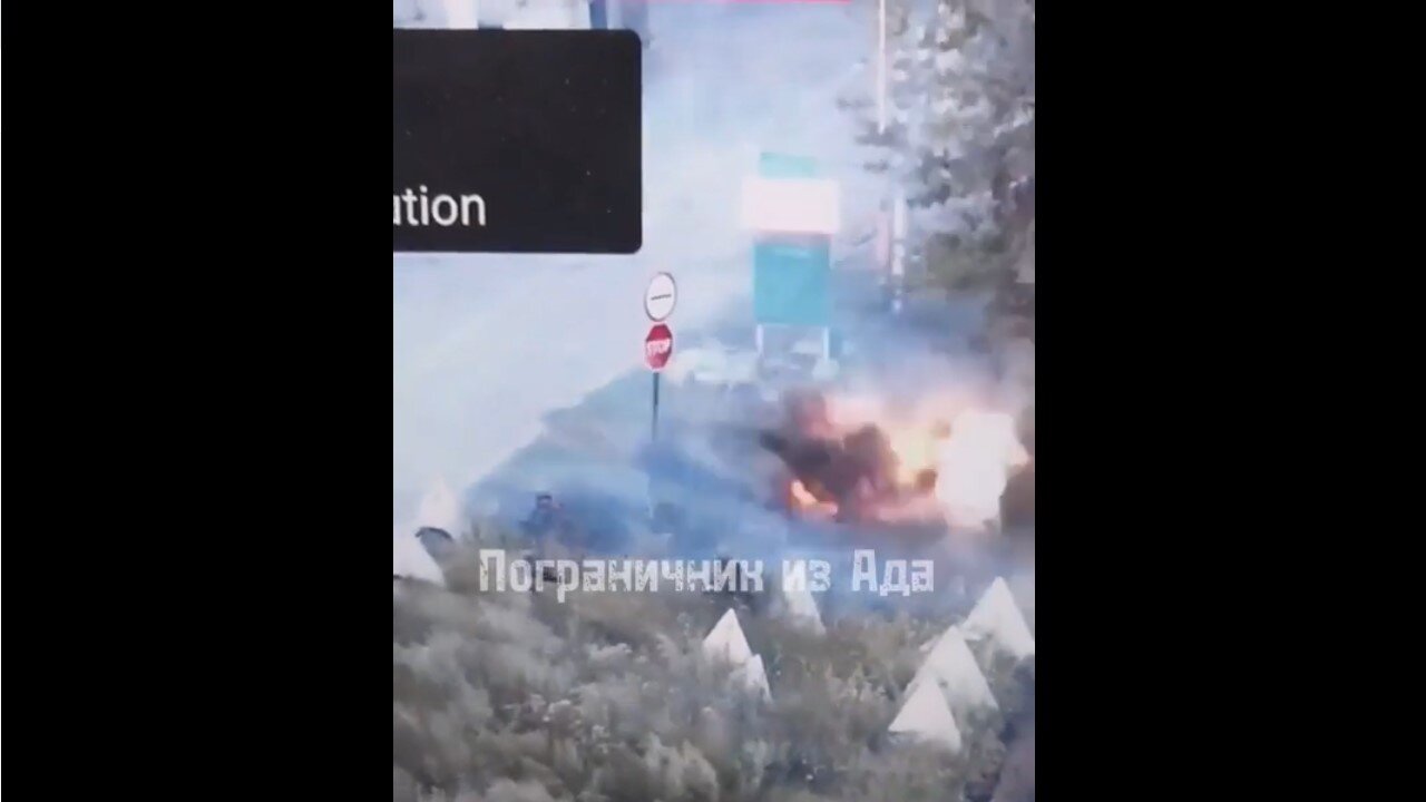 Russian strikes Ukrainian platoon on the Kolotilovka line of combat contact. Belgorod Oblast