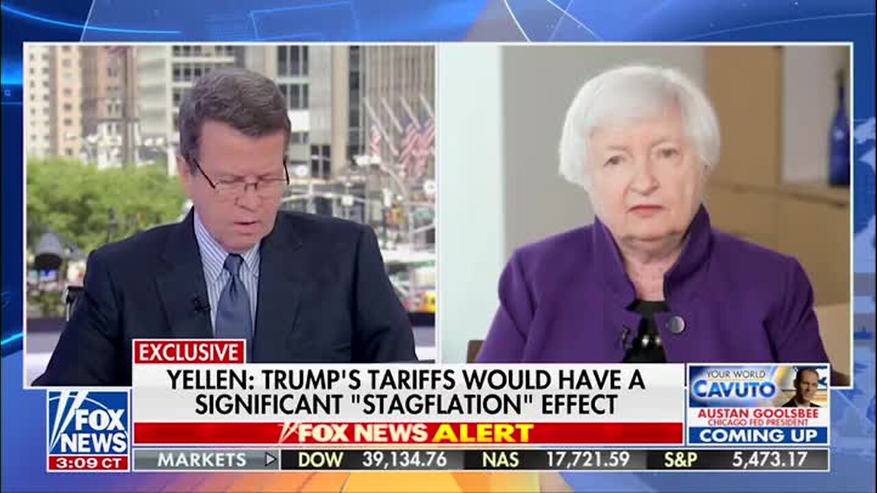 Fox’s Cavuto to Janet Yellen: Have You Ever Tried to Pull Biden Aside and Tell Him Inflation Wasn’t 9% When He Took Office?