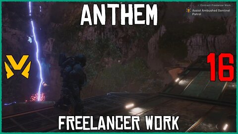 Anthem Xbox One X Gameplay - Contract: Freelancer Work. Ranger Javelin Recorded at 60fps / 1080p