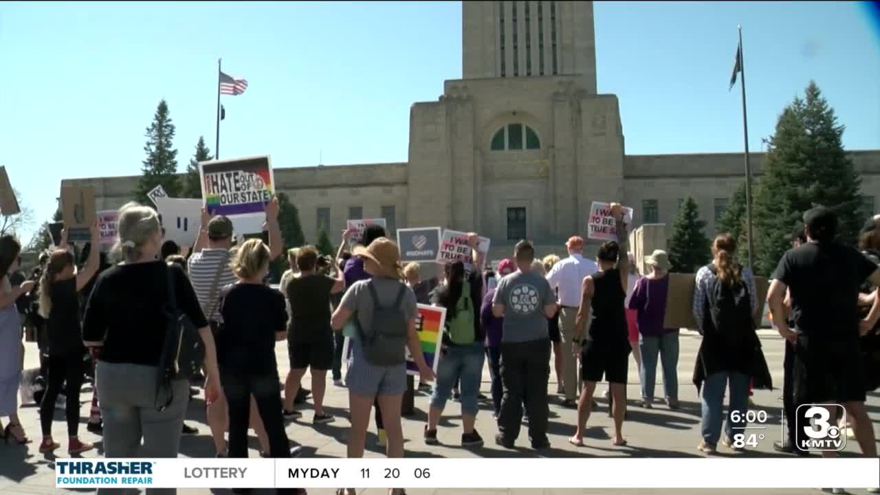 Nebraska debate on gender-affirming care draws attention, hate groups to Lincoln