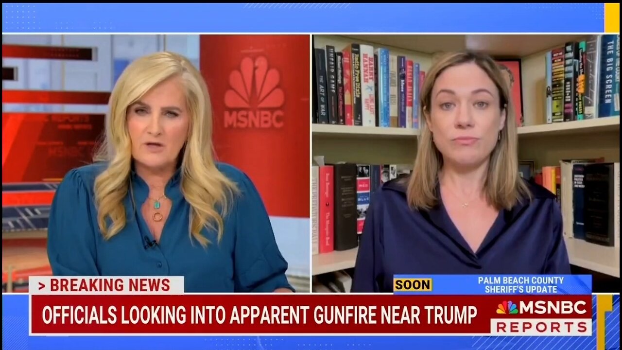 MSNBC Anchor BLAMES Trump For 2nd Assassination Attempt