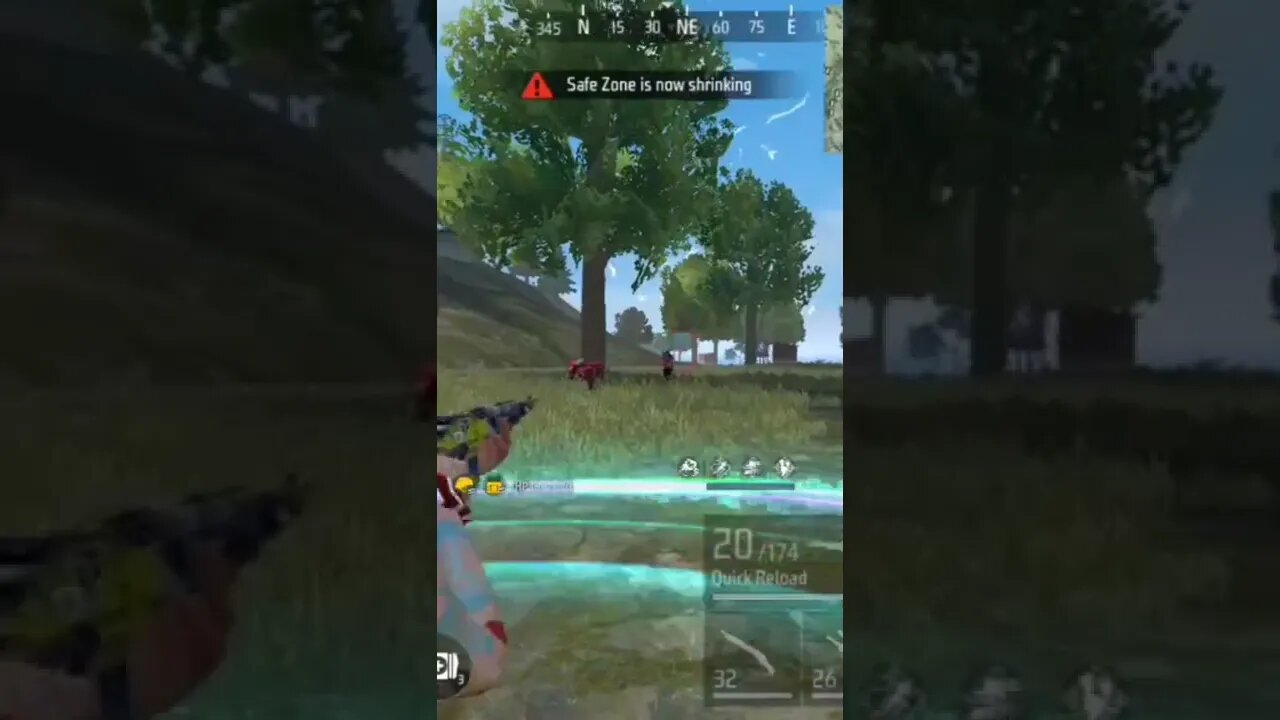 Noob ho to aisa kill karogi.#shorts #firefild100