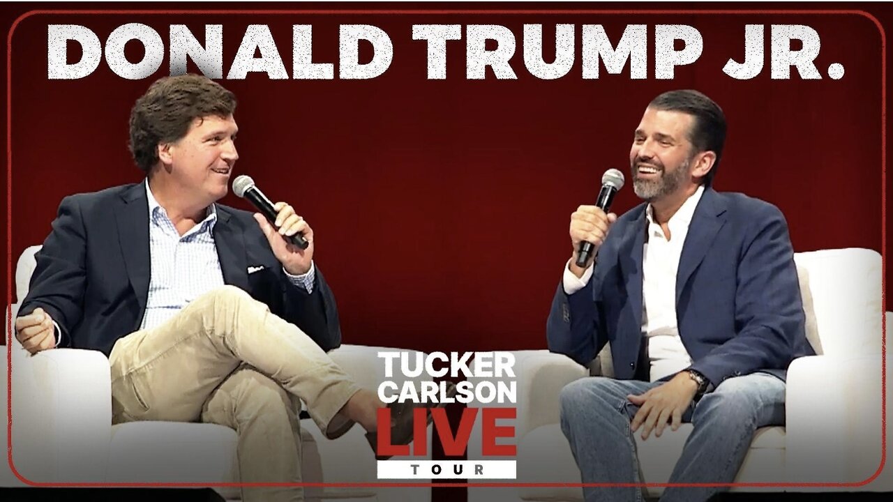 Tucker Carlson Sits Down With Donald Trump Jr.