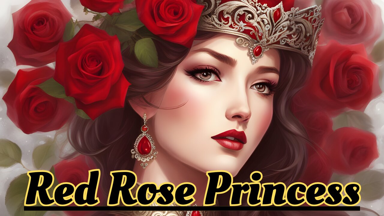 Red roae princess story in English