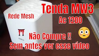 Review e Análise | Roteador Mesh Tenda MW3