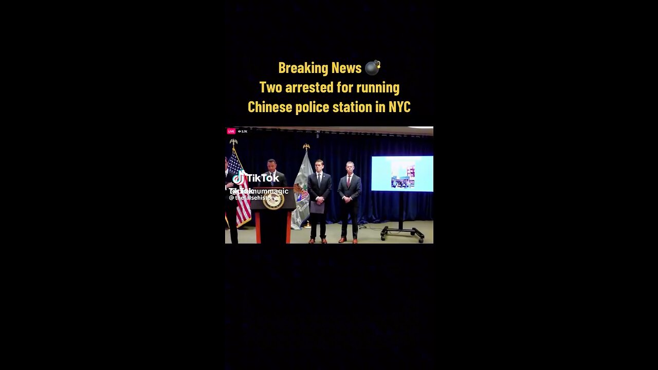 Chinese police stations in various countries?